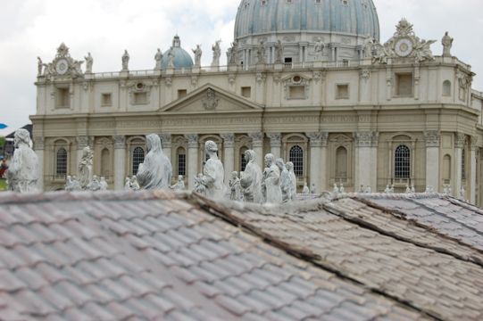 欧洲梵蒂冈建筑光景