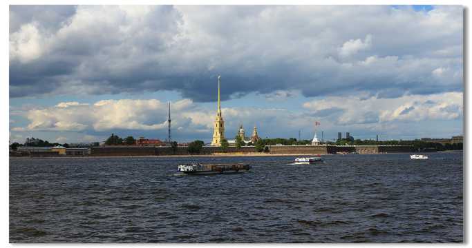 俄罗斯涅瓦河两岸景物图片