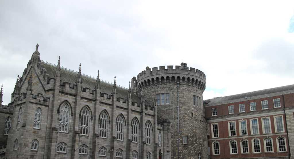 爱尔兰都柏林城堡自然风光图片