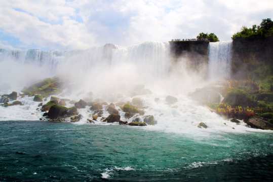 加拿大尼亚加拉瀑布景观