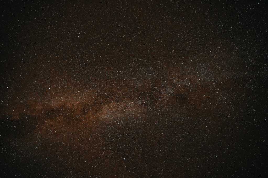 银河夜空唯美图片