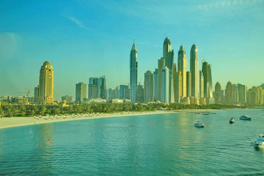 迪拜城市景象图片