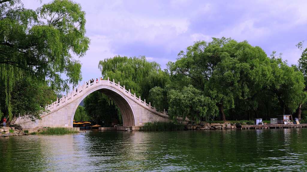 北京颐和园夏日景色图片