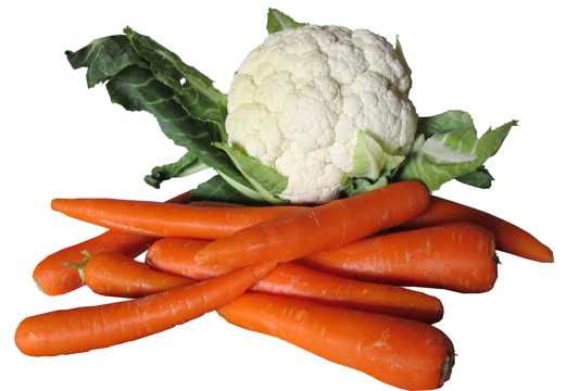 花椰菜和胡萝卜图片