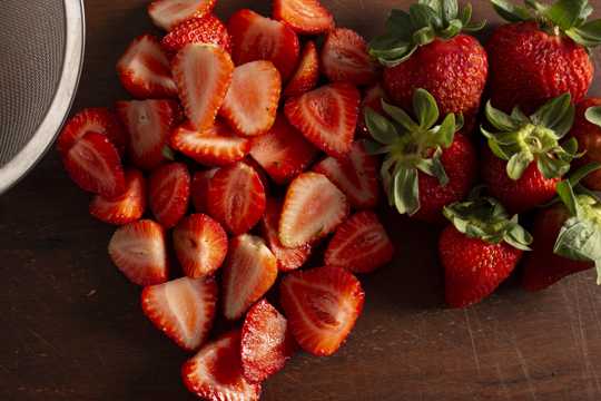 红草莓新鲜水果图片