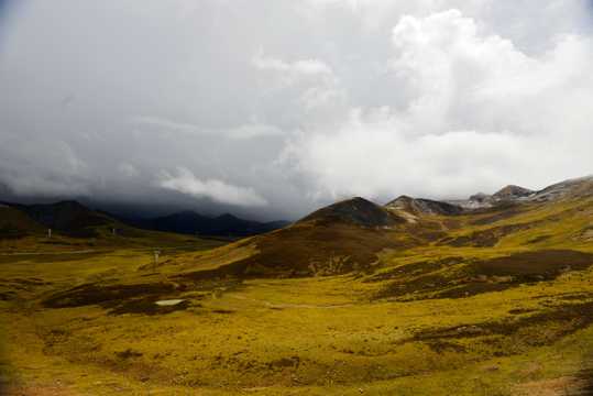 西藏米拉山自然风光图片