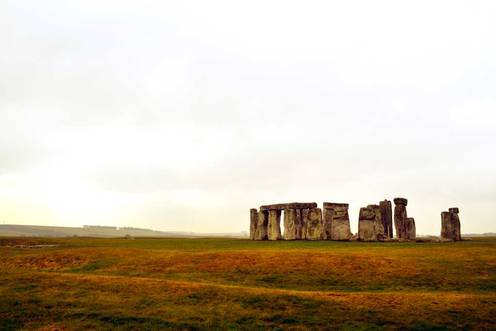 神秘的英国巨石阵图片