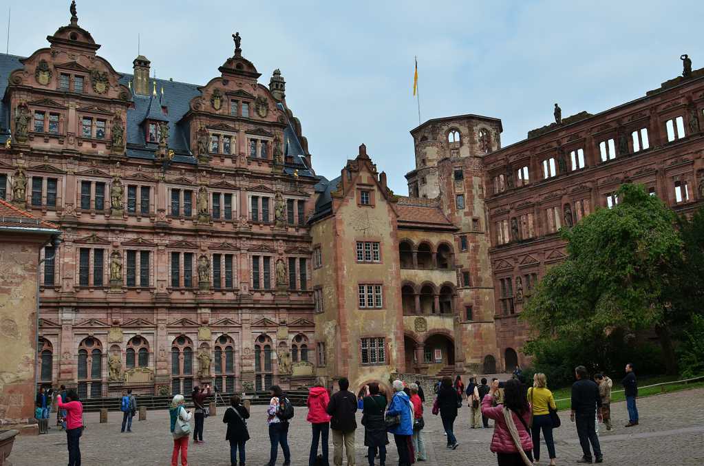 德国海德堡城堡景致图片
