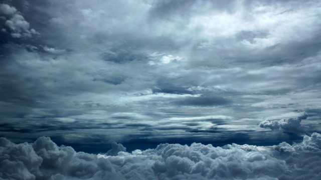 天空云海云层景物图片