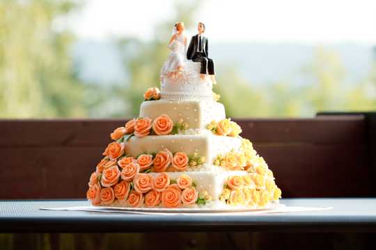 美观的婚礼蛋糕图片