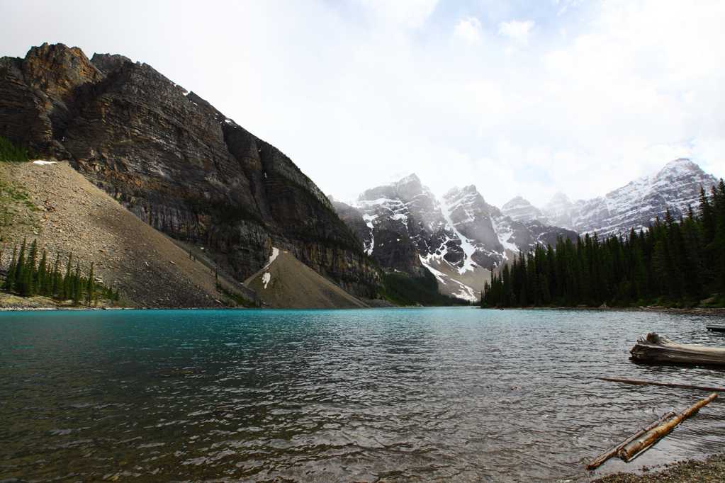 壮观的加拿大落基山峦国家公园景色图片
