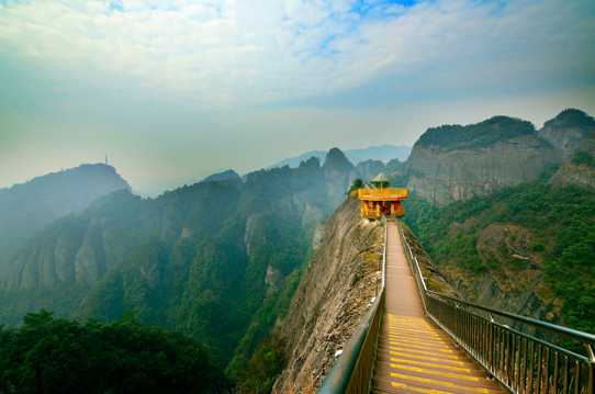 广西桂林天门山景色