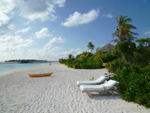 马尔代夫海边景致图片