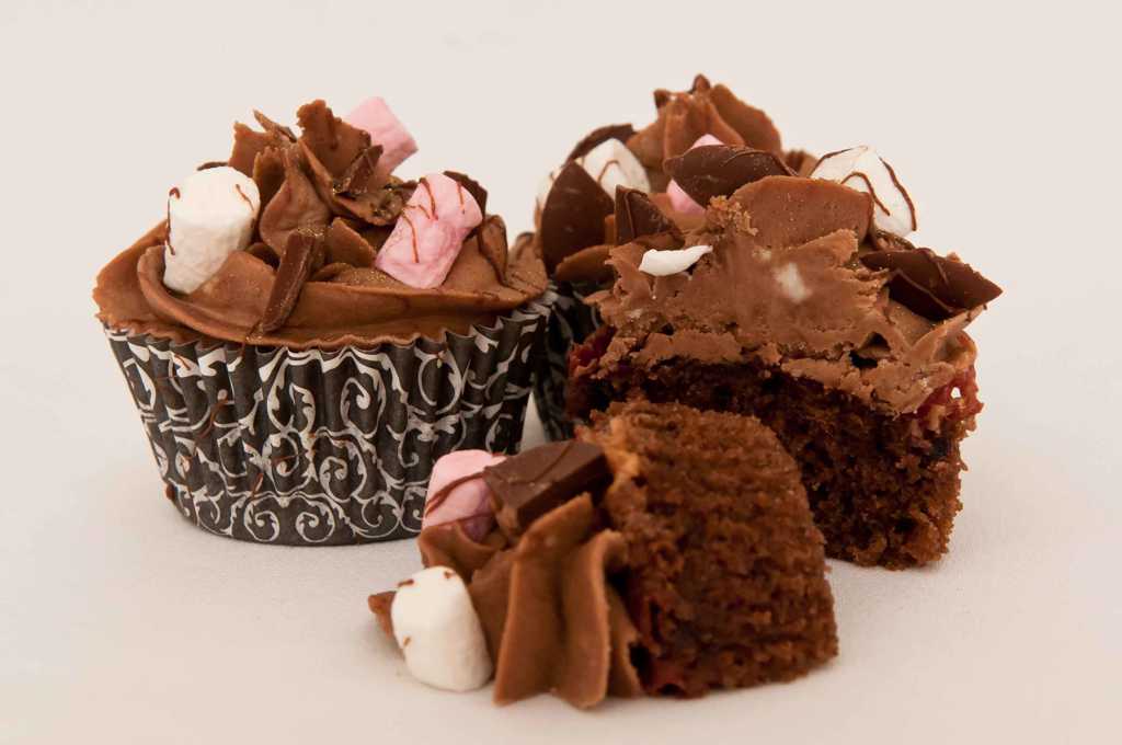 巧克力纸杯蛋糕
