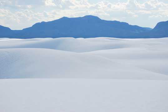 新墨西哥州白色大漠图片