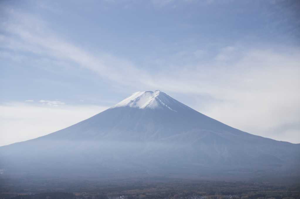 日本富士山景物图片