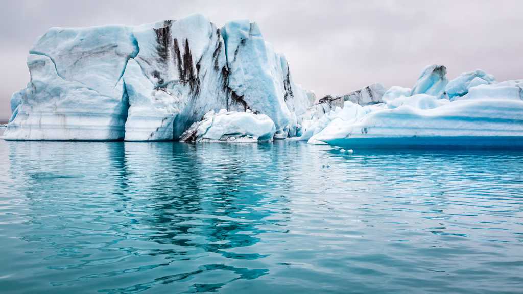 冰川景色图片