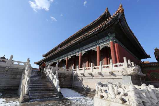 冬天的北京故宫