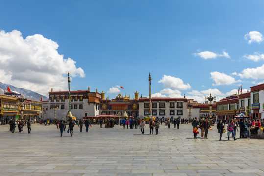 西藏建筑景物