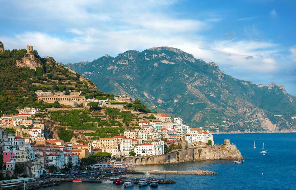 意大利海滨小镇景致图片