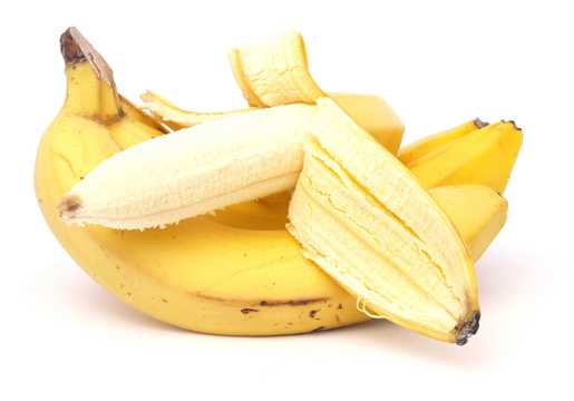 剥皮的香蕉图片