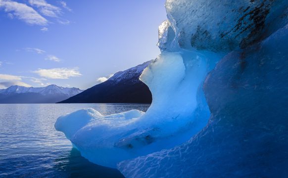 阿根廷巴塔哥尼亚冰川景色图片