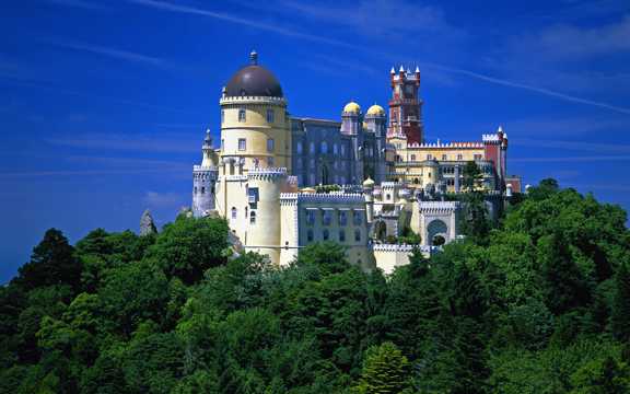 欧洲城堡建筑景观