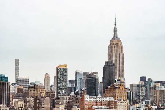 美国纽约地标之一帝国高楼图片