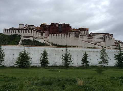 中国西藏拉萨布达拉宫风光图片