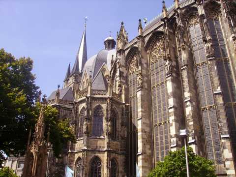 瑞士圣母大教堂建筑景观