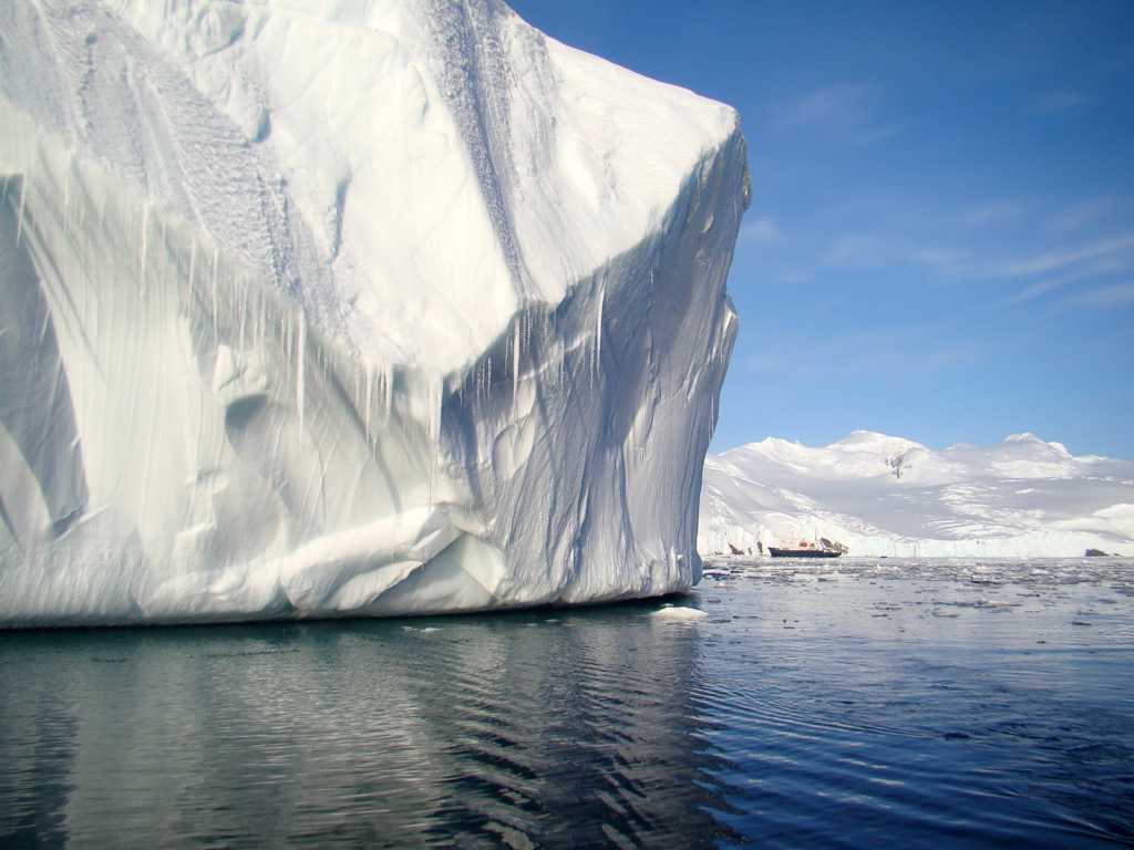 南极冰山高清图片