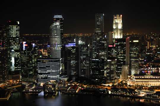 新加坡奢华的建筑景物图片
