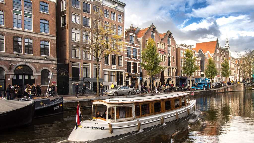 荷兰首都阿姆斯特丹光景图片