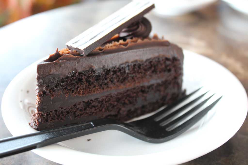 香甜的巧克力蛋糕图片