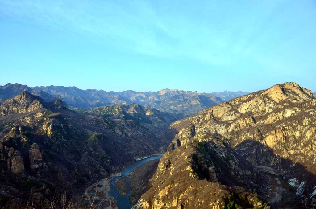 北京延庆白河峡谷光景图片