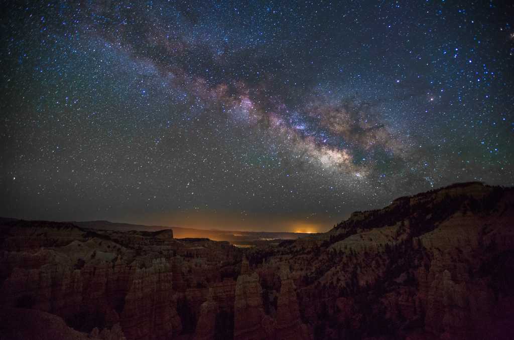 美国犹他州银河图片