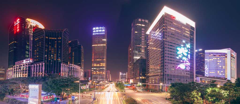 广东深圳夜景图片