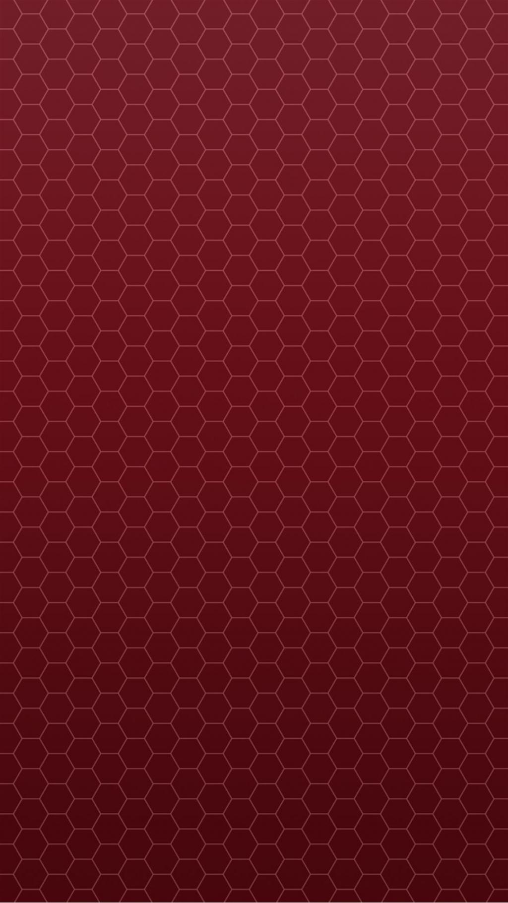 蜂窝红色图案iPhone 6 Plus高清壁纸