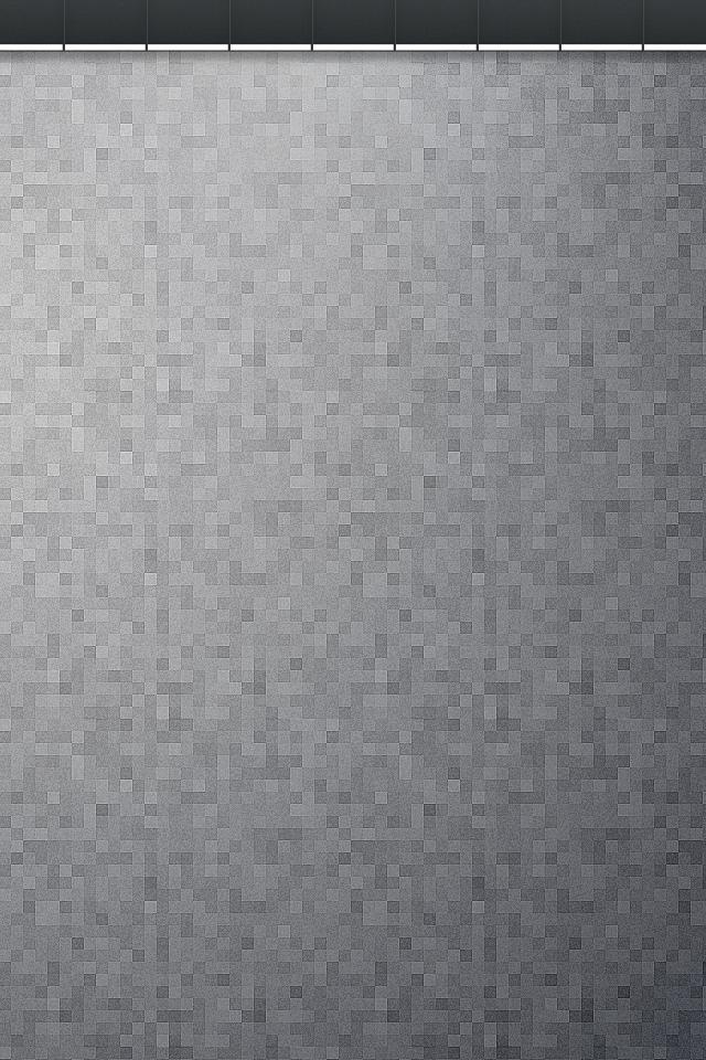 灰色像素iPhone壁纸