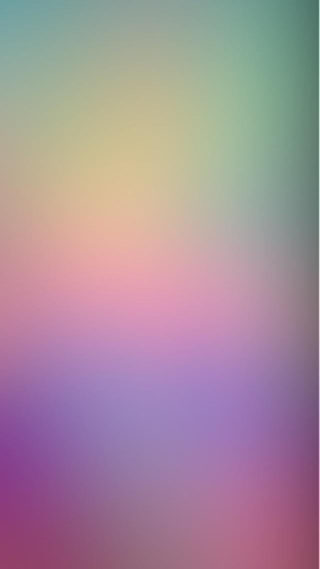 软绿到粉红色的iOS7 iPhone 5壁纸