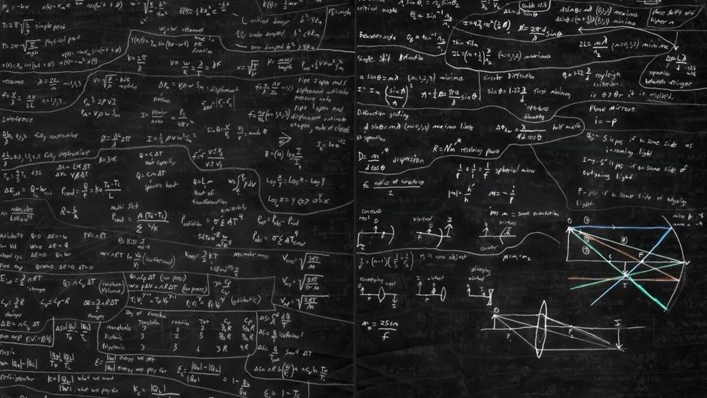 黑板和数学Mac壁纸