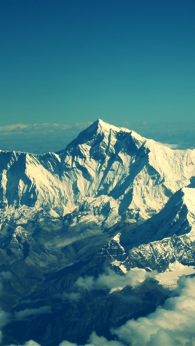 喜马拉雅山雪iPhone 5壁纸