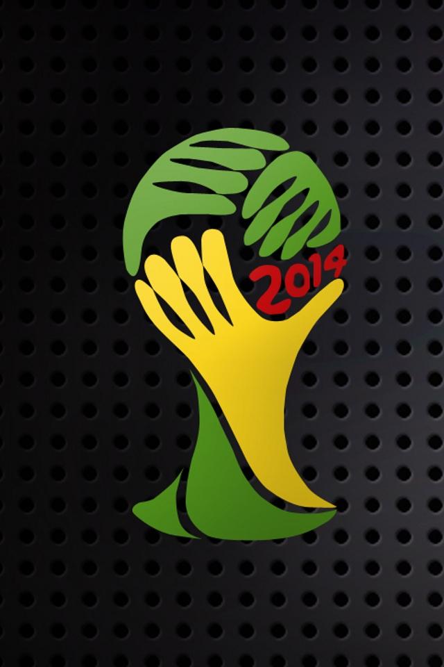 2014年世界杯巴西标志图iPhone壁纸