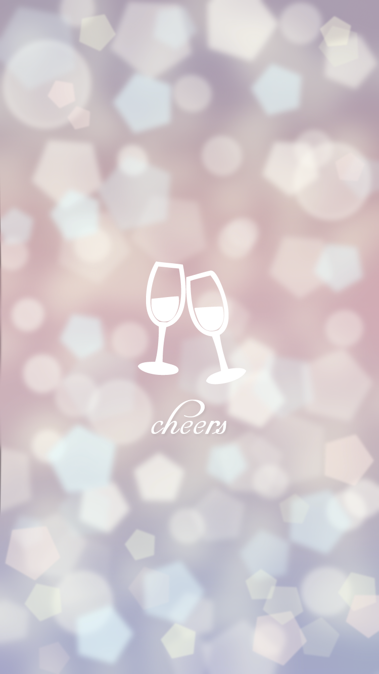 欢呼香槟新年最小的iPhone 6壁纸