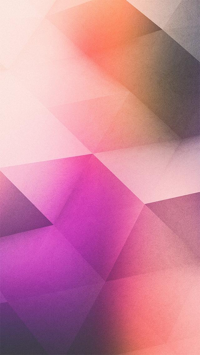 复古抽象三角形图案iPhone 5壁纸