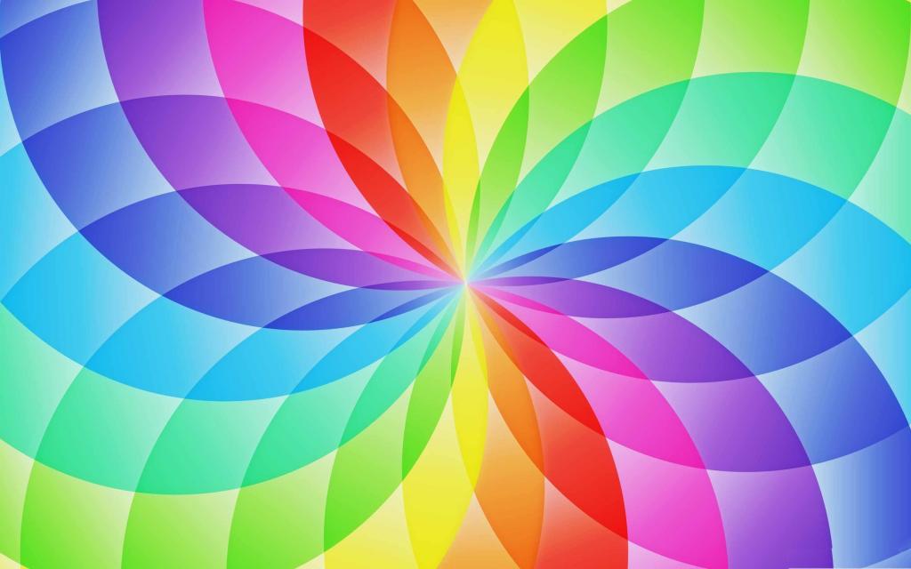 彩虹圈Mac壁纸