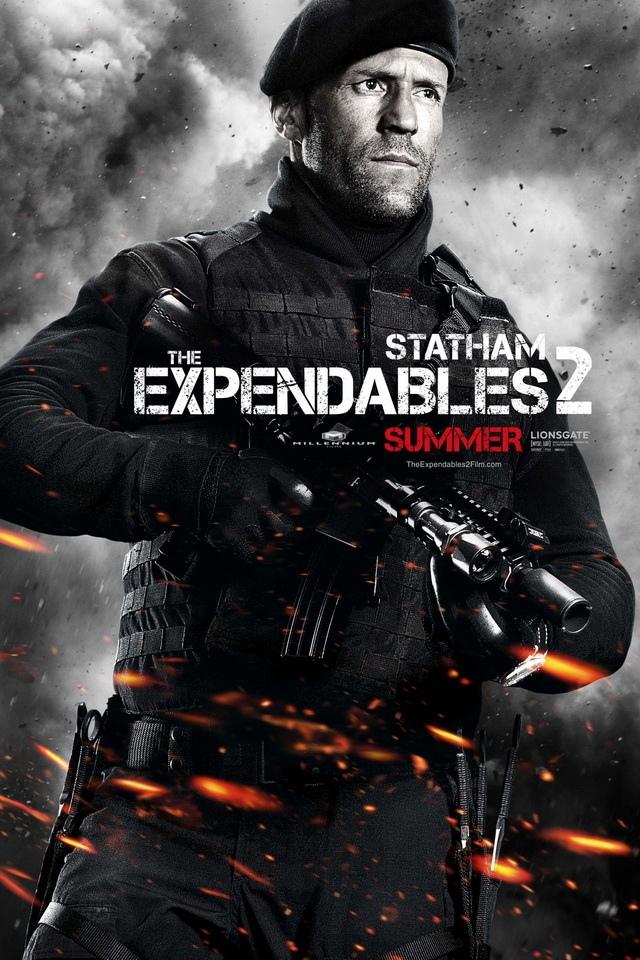 The Expendables 2 – Jason Statham iPhone Wallpaper