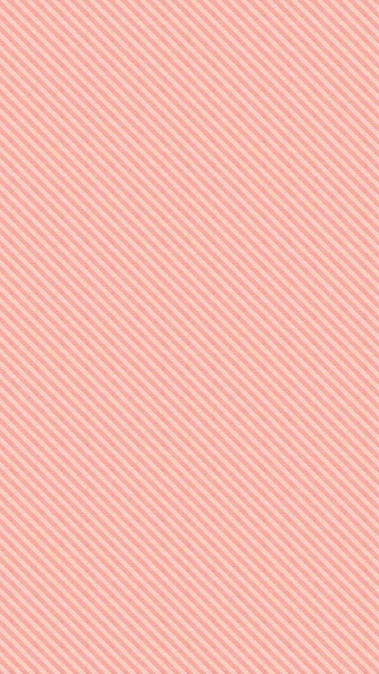 粉红色斜条纹图案iPhone 6壁纸