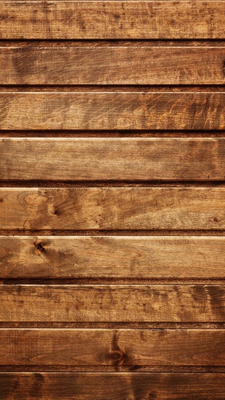木材木板水平纹理iPhone 6壁纸