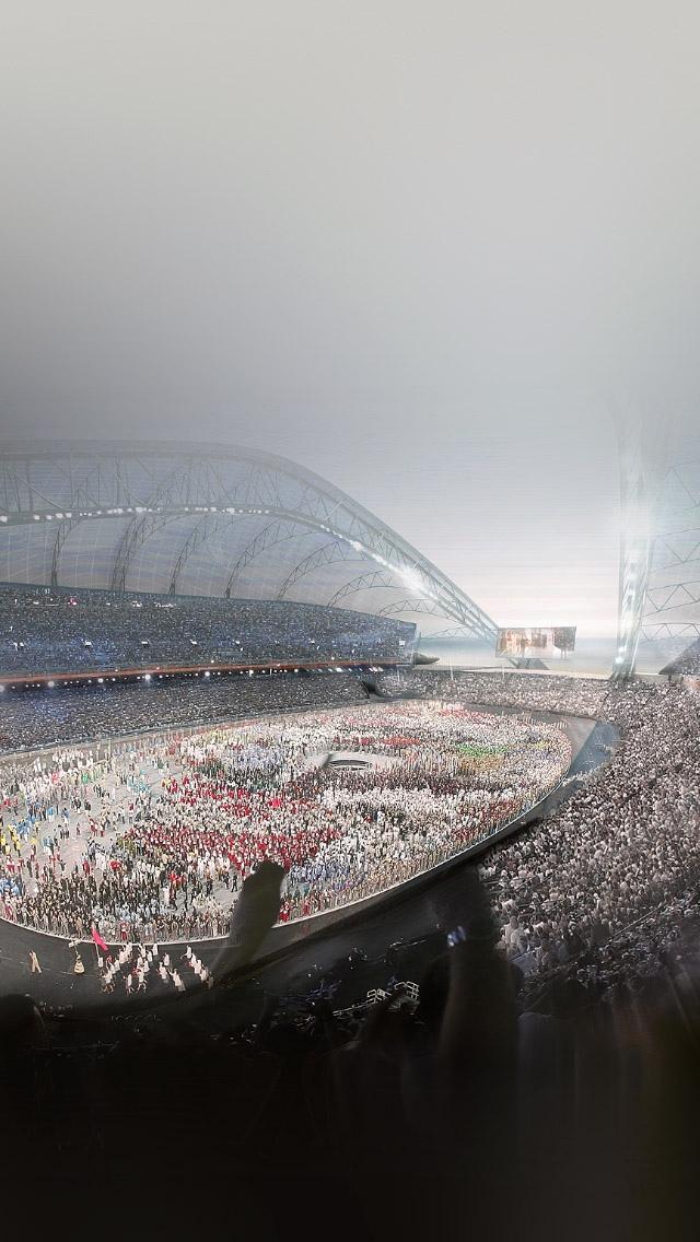 索契2014年奥运俄罗斯体育场iPhone 5壁纸